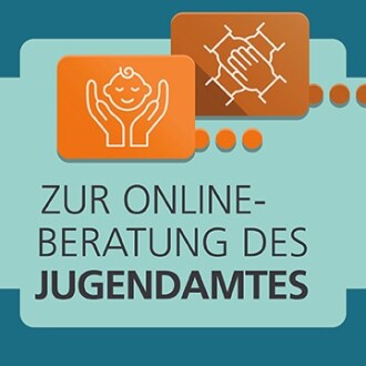 Onlineberatung Button / Teaser Jugendamt