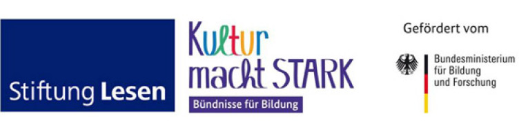 Logo: Stiftung Lesen - Kultur macht stark