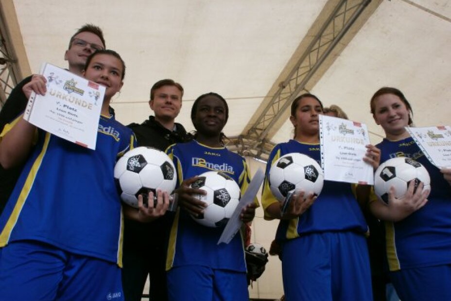 Mädchenfußball_3, Bild © Diana Störl / Stadt Nürnberg