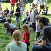 Auf gute Machbarschaft in Ziegelstein