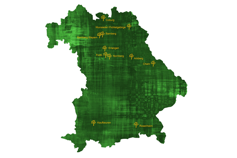 Bayernbaumkarte