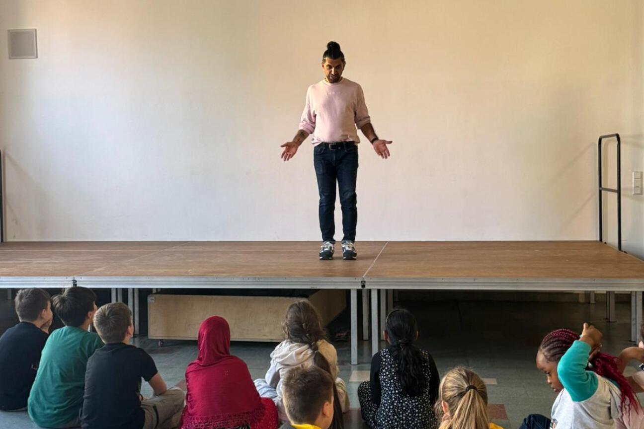 Theaterprojekt an der Bartholomäusschule zusammen mit dem Schauspieler Irfan Taufik 2025
