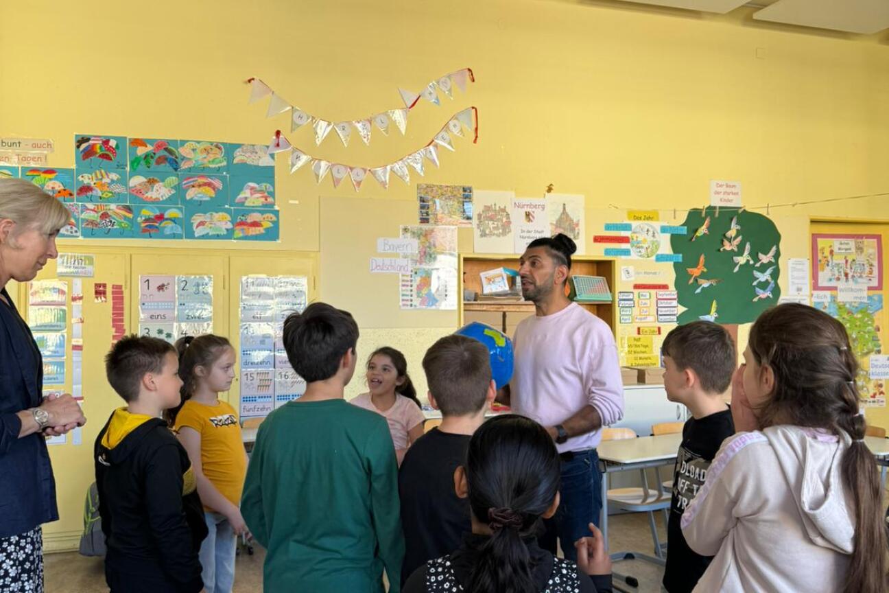 Theaterprojekt an der Bartholomäusschule zusammen mit dem Schauspieler Irfan Taufik 2025