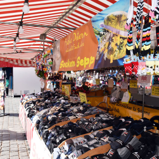 Waren auf dem Nürnberger Ostermarkt