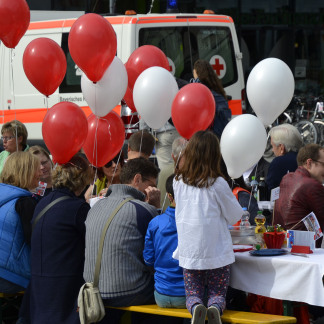 Impressionen der Friedenstafel 2017