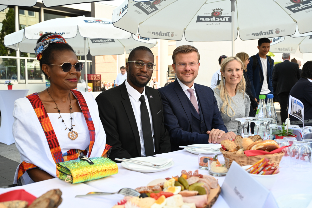 Verleihung Internationaler Menschenrechtspreis an Malcolm Bidali, Image © Christine Dierenbach / Stadt Nürnberg