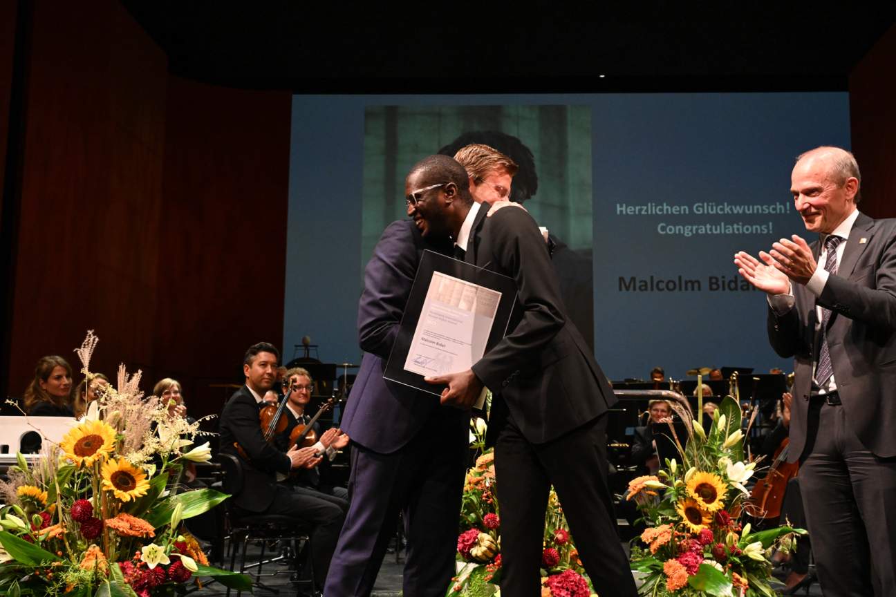 Verleihung Internationaler Menschenrechtspreis an Malcolm Bidali, Bild © Christine Dierenbach / Stadt Nürnberg