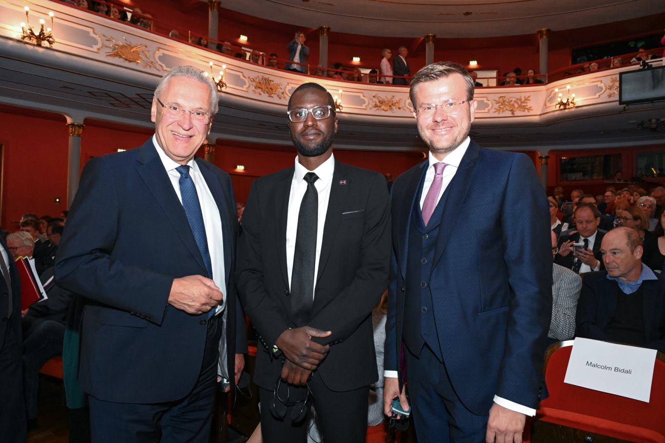 Verleihung Internationaler Menschenrechtspreis an Malcolm Bidali, Image © Christine Dierenbach / Stadt Nürnberg