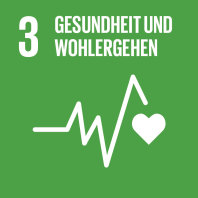 SDG 3 Icon Gesundheit und Wohlergehen