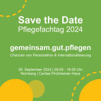 Save the Date. Pflegefachtag 2024.