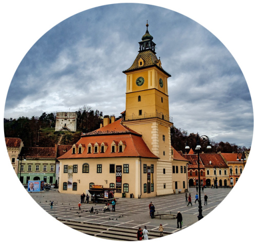 Rathaus der Stadt Brasov (Rumänien), Partnerstadt von Nürnberg © andreimagnea, pixabay