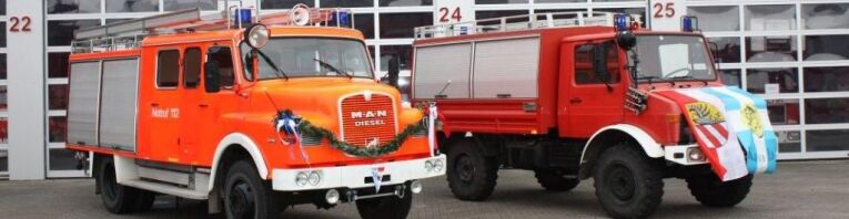 Löschfahrzeuge der Feuerwehr Nürnberg für Kavala