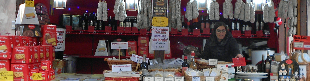 Verona Bude am Markt der Partnerstädte