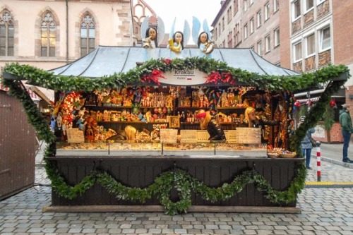 Markt der Partnerstädte - Bude Krakau © IB/Stadt Nürnberg