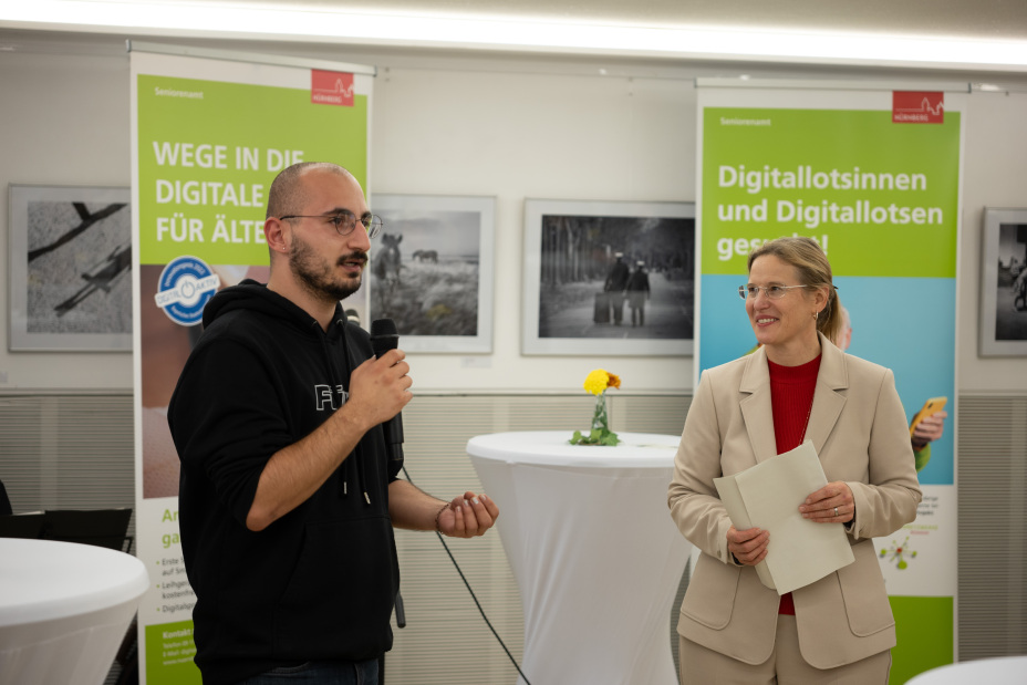 Digitallotse Ahmad Al Rifai (Fürst Gruppe), Bild © Niklas Ondra, Fürst Gruppe