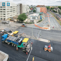 Straßensanierung Nordwestring - Erlanger Straße