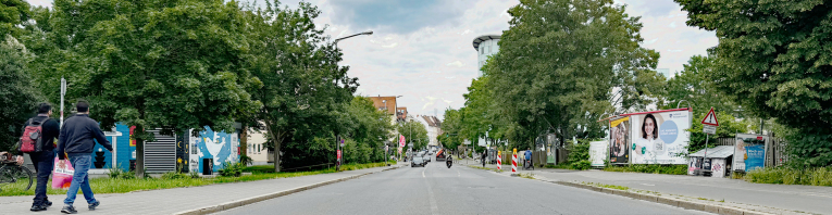 Brückenstraße, St. Johannis, vor der Baustelle