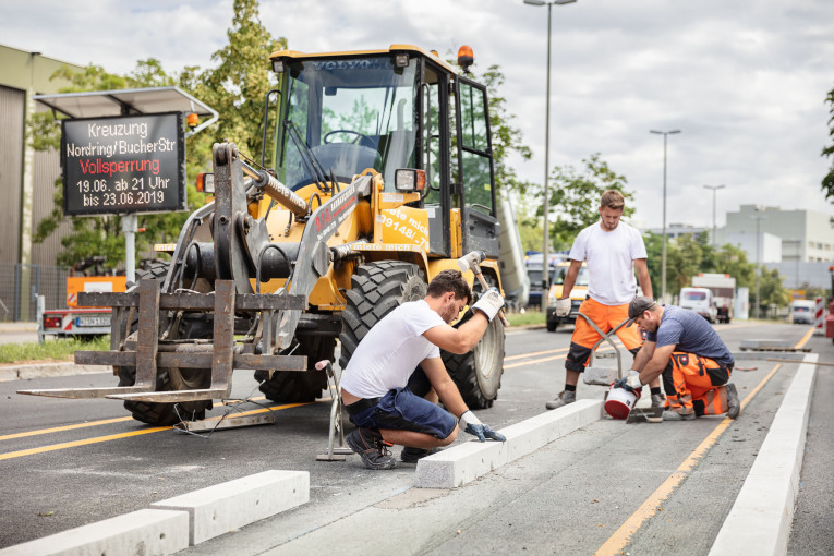 Fahrbahnsanierung