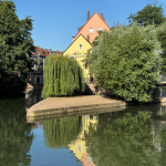 Liebesinsel in der Pegnitz