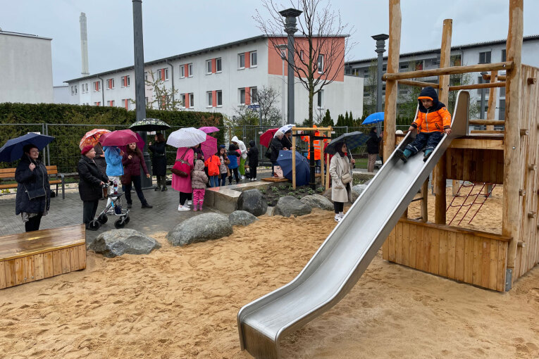 Eröffnung nach Umgestaltung: Quartiersplatz St. Leonhard– Ein Platz für Alle