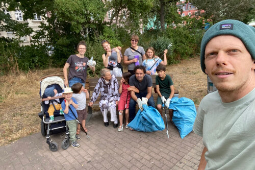 „Kehrd wärd“-Aktion in Gostenhof