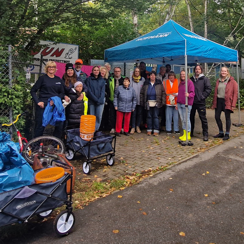 Kehrd wärd Aktion in Langwasser