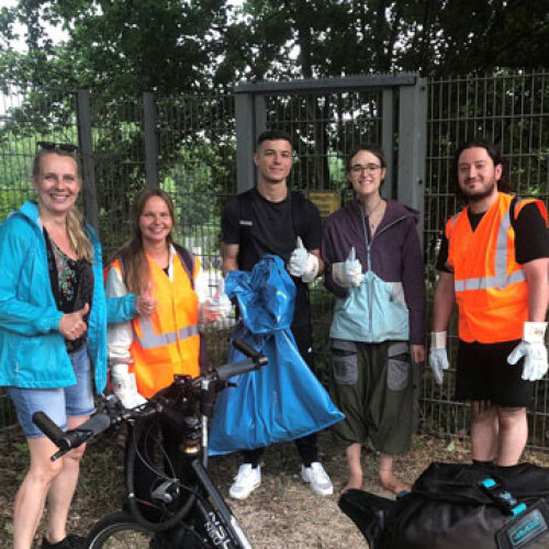 © Shevan Khaled Kehrd wärd Aktion des Hermann-Kesten-Kolleg © Shevan Khaled