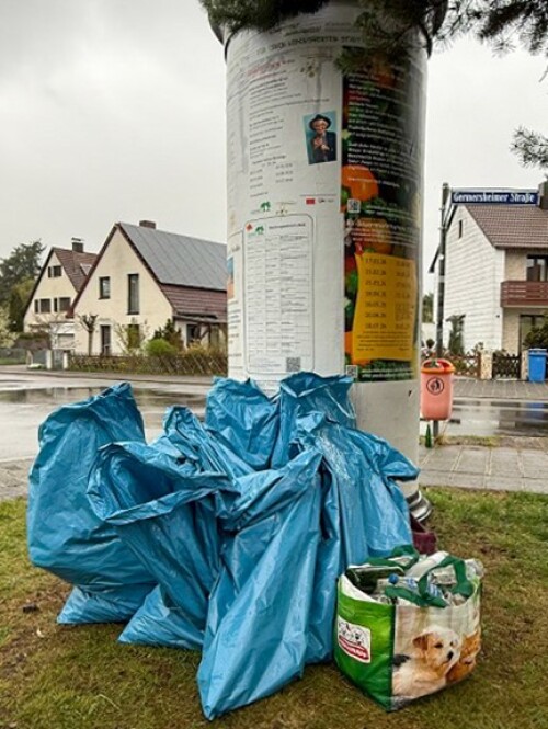 © Bürgerverein Siedlungen Süd e.V. Kehrd Wärd Siedlung Süd 2026 Müll © Bürgerverein Siedlungen Süd e.V.