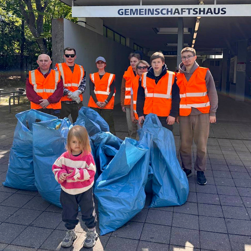 Kehrd-wärd-Aktion in Langwasser