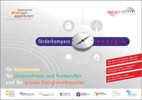 Förderkompass Energie © Bayerischen Energieagenturen