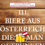 Buchcover "111 Biere aus Österreich" von Martin Droschke