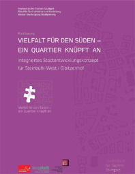 Broschüre Vielfalt für den Süden - ein Quartier knüpft an