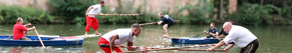 Fischerstechen beim Nürnberger Altstadtfest.