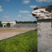 The Zeppelin Field at the former Nazi Party Rally Grounds in Nuremberg