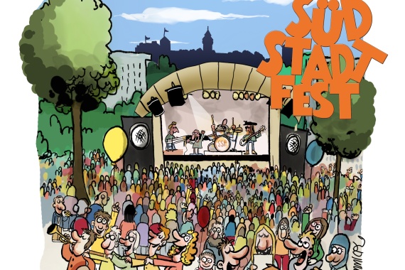 Grafik Südstadtfest