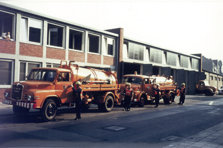 Kanalspülfahrzeuge © Stadtarchiv Nürnberg