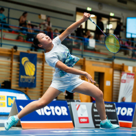 Badmintonspielerin Ailin Zheng