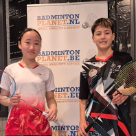 Erfolgreiches Mixed-Duo: Ailin Zheng und Lovis Deters