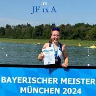 Mia Tetiwa bei den bayerischen Meisterschaften 2024