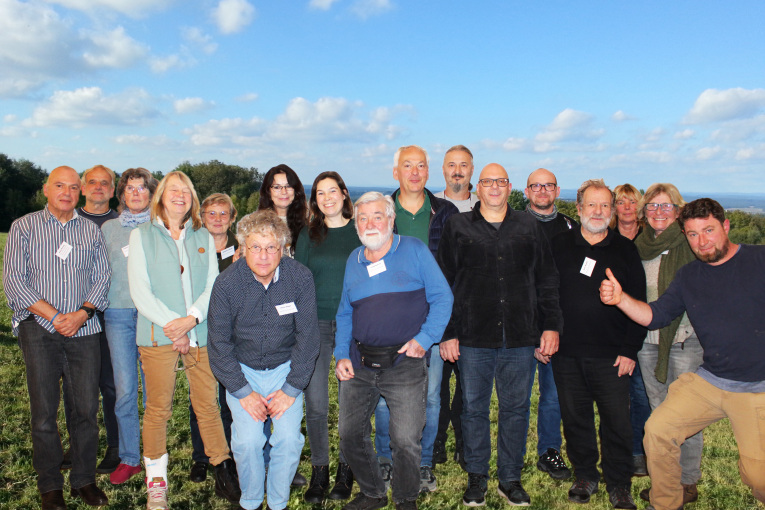 Gruppenfoto der Naturschutzwächterinnen und Naturschutzwächter 2024