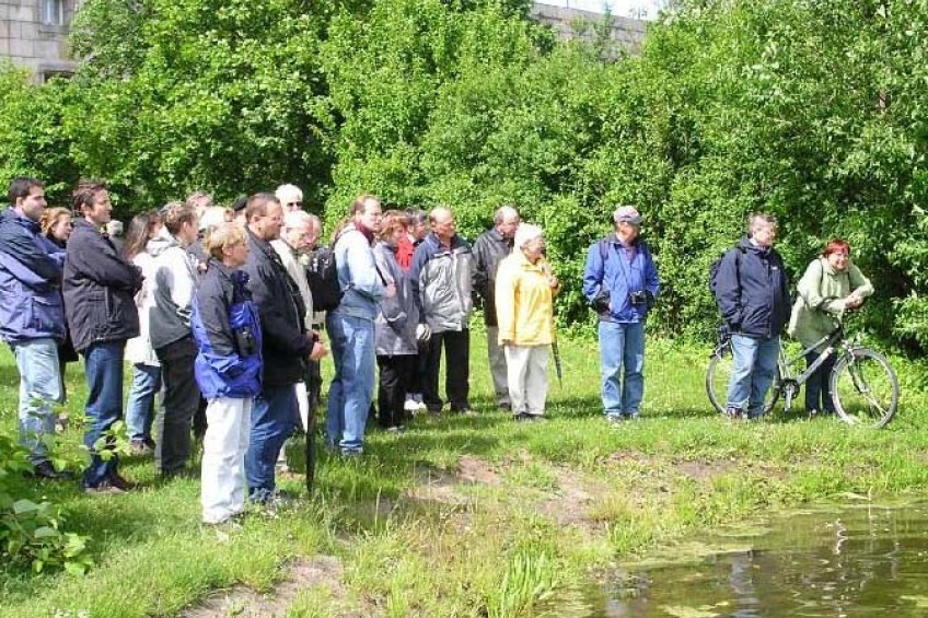 Führung am Dutzendteich, Bild © Günther Raß