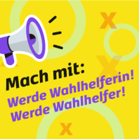 Werbung Wahlhelfende