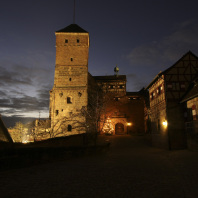 Kaiserburg im Winter