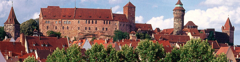 Blick auf die Kaiserburg Nürnberg