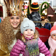 Das Christkind kommt mehrmals in der Woche auf die Nürnberger K