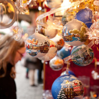 Weihnachtsschmuck ist ein Must-have auf dem Christkindlesmarkt