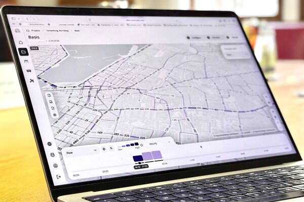 Eine neue Software zur Optimierung des Baustellenmanagements.