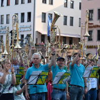 Eröffnungsgottesdienst auf dem Hauptmarkt