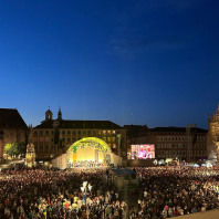 Konzert von Viva Voce zum Kirchentag