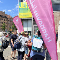 „Jetzt ist die Zeit“: Unter diesem Motto feierten Zigtausende den 38. Deutschen Evangelischen Kirchentag in Nürnberg. 